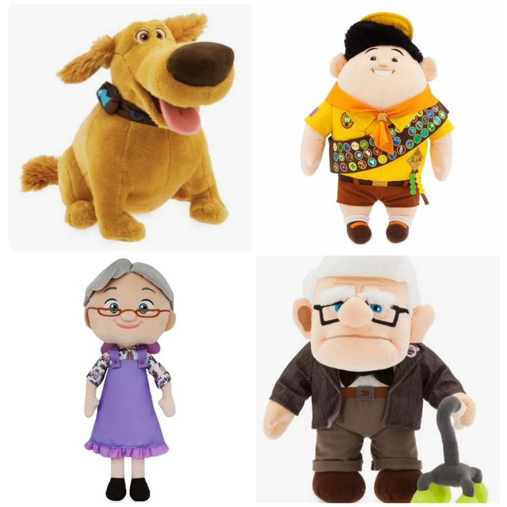🚨NWT🚨 Disney/Pixar UP Plush toys